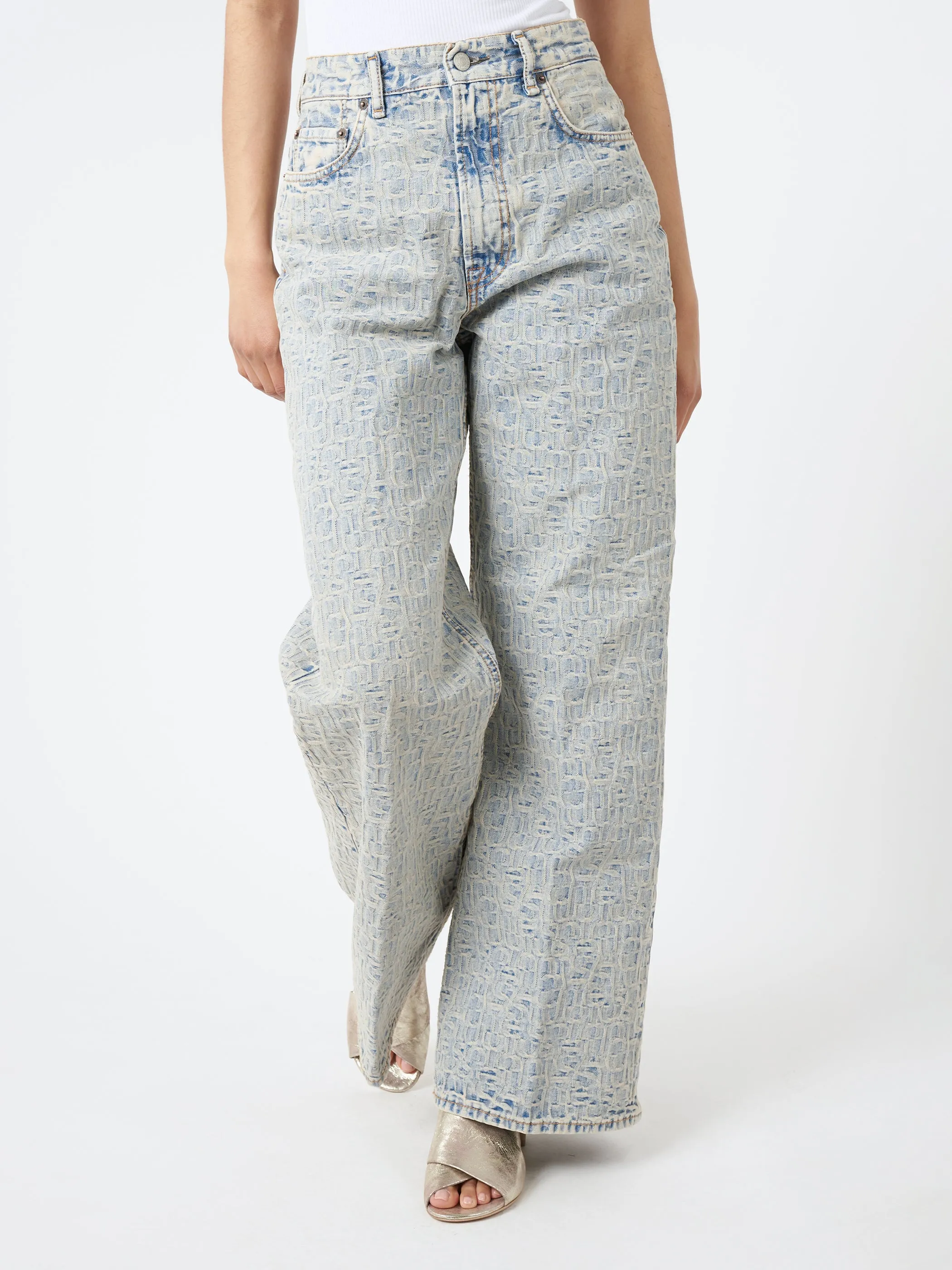 2022 Monogram Relaxed Fit Jeans