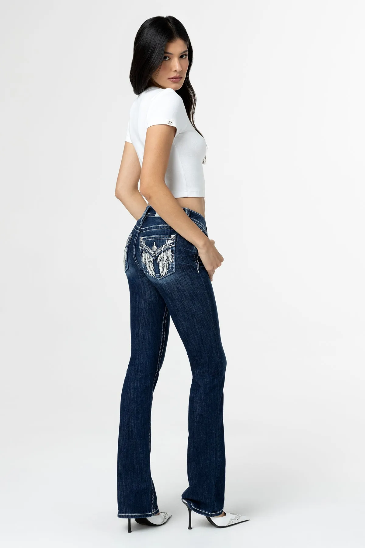 Ange Blanc Bootcut Jeans