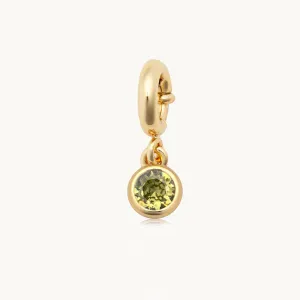 August Birthstone Charm