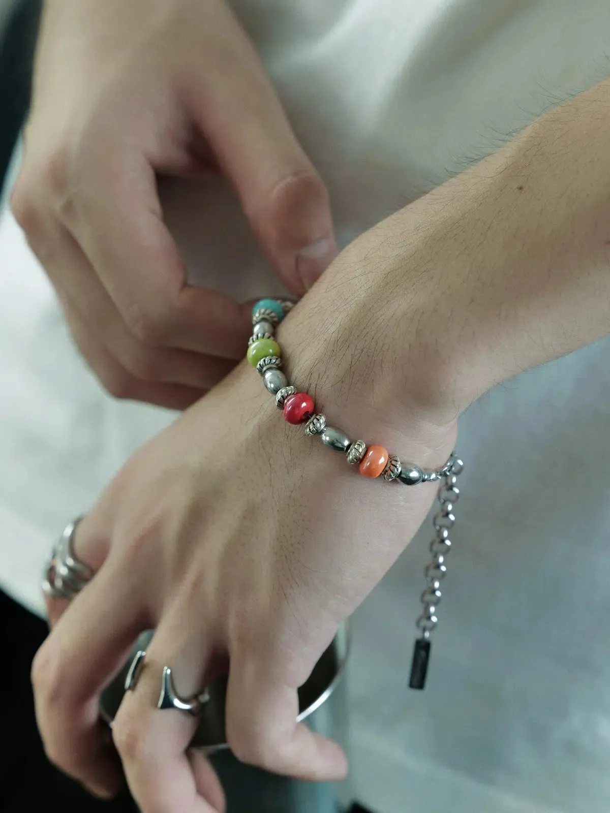 Beaded Chain Bracelet