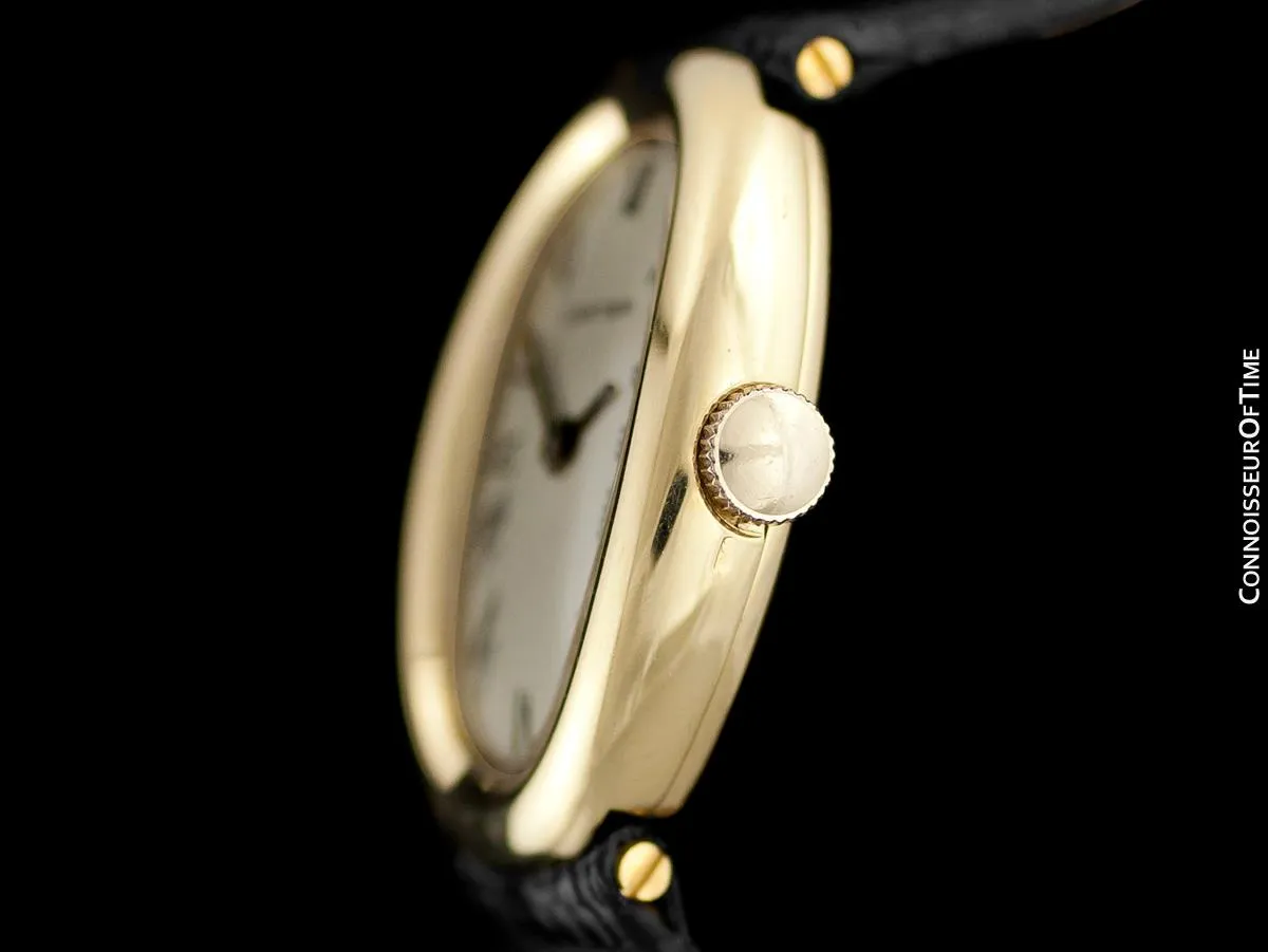 Cartier "Baignoire 1920" Ladies Vintage Handwound Watch - 18K Gold