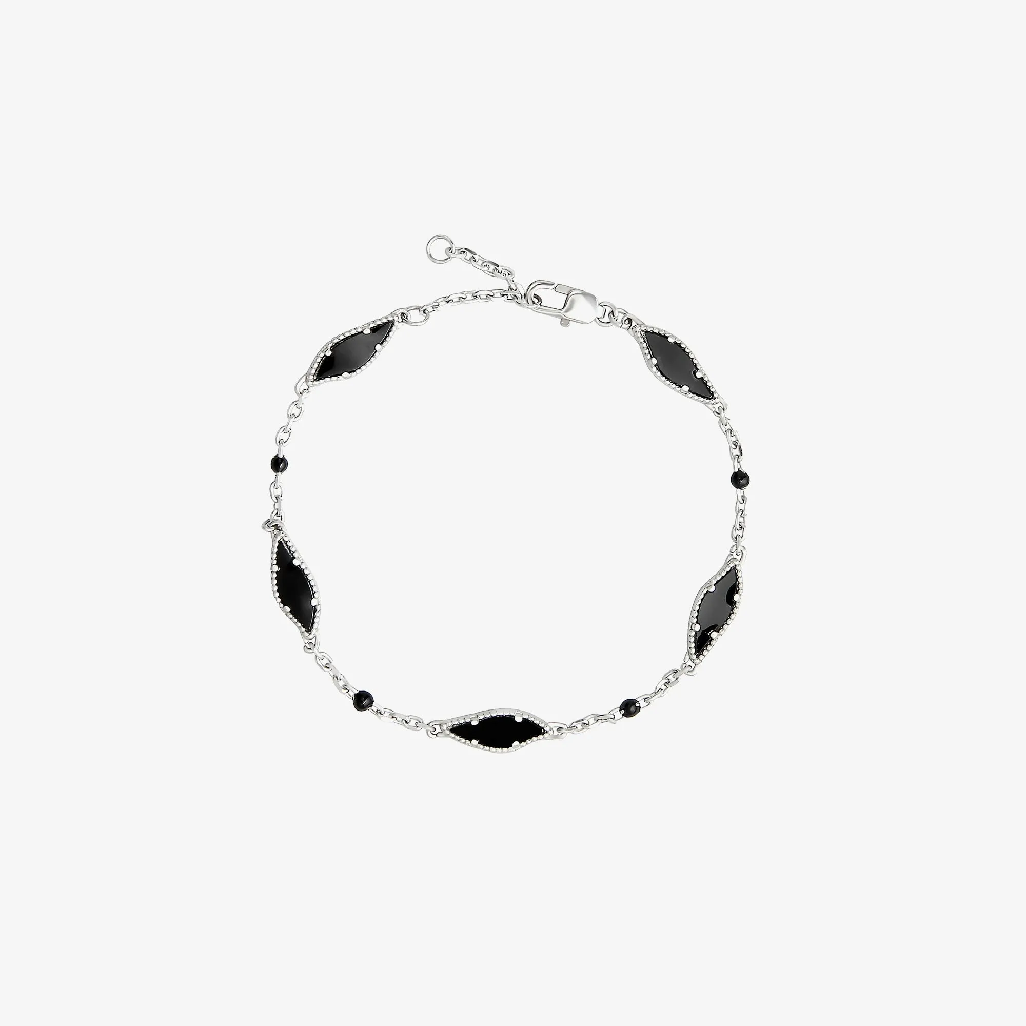Elegant Oval Link Bracelet