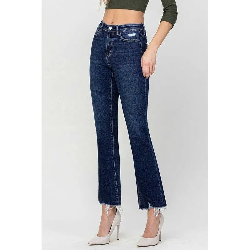 High Rise Ankle Bootcut