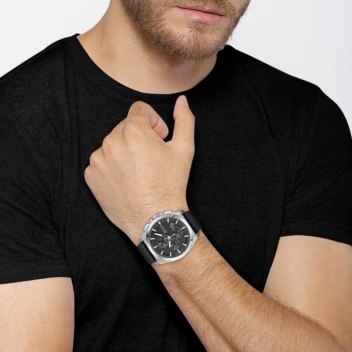 Hugo Boss 1513881 Grandmaster Quartz Men's Watch