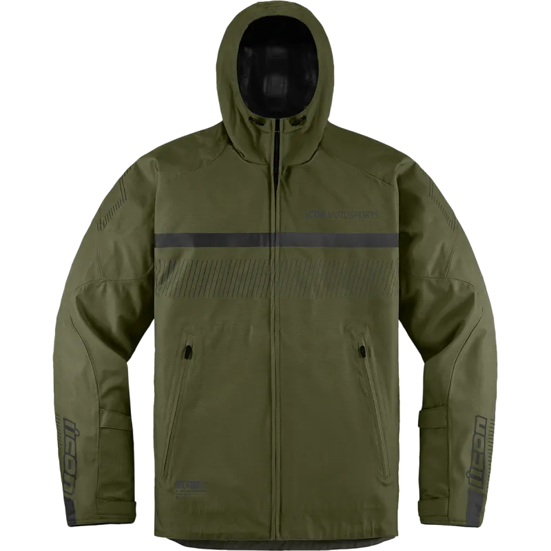 Icon PDX3 Mens Motorcycle Waterproof Jacket