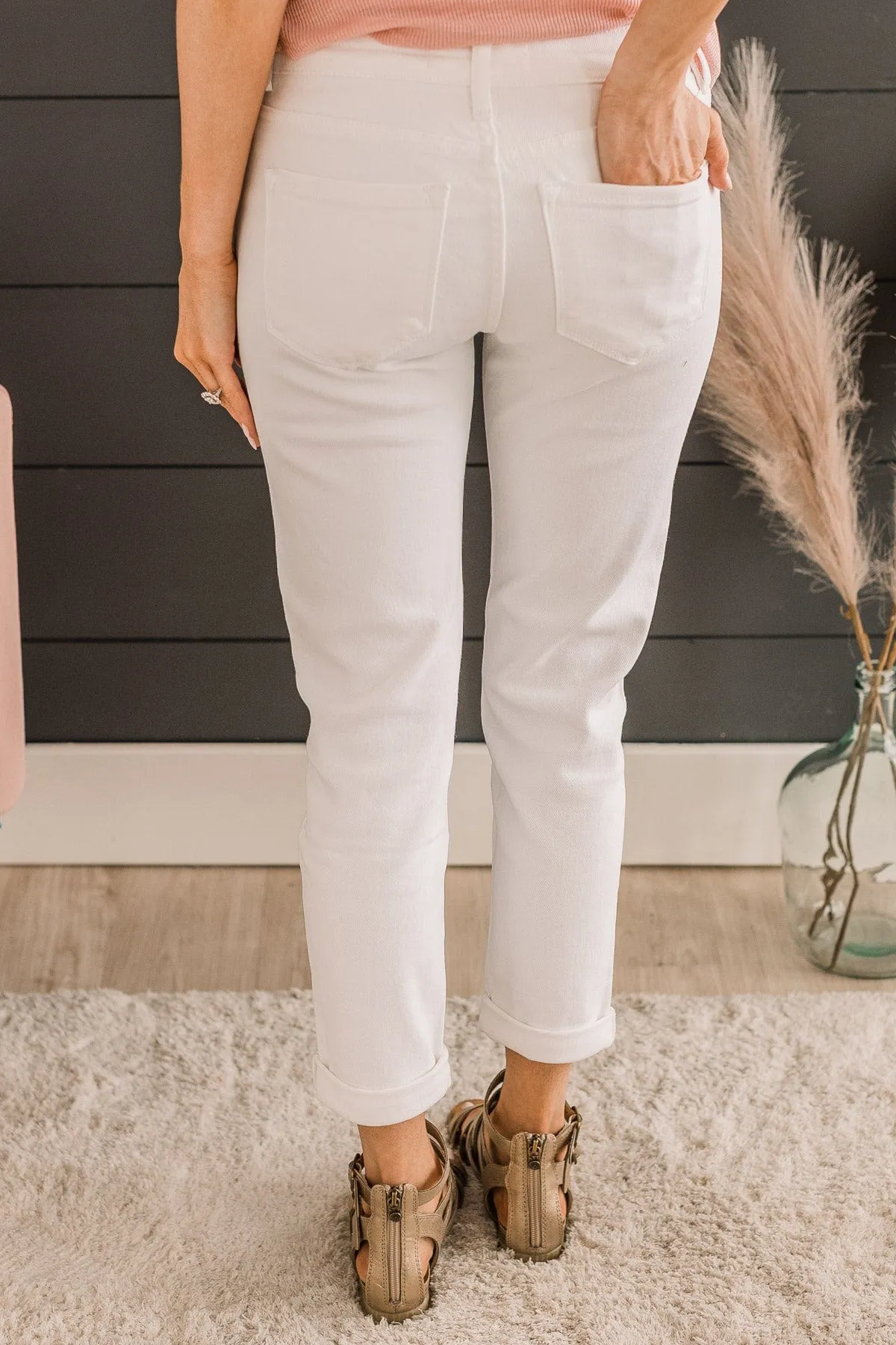 KanCan Mid-Rise Relaxed Fit Jeans- Julianne Wash