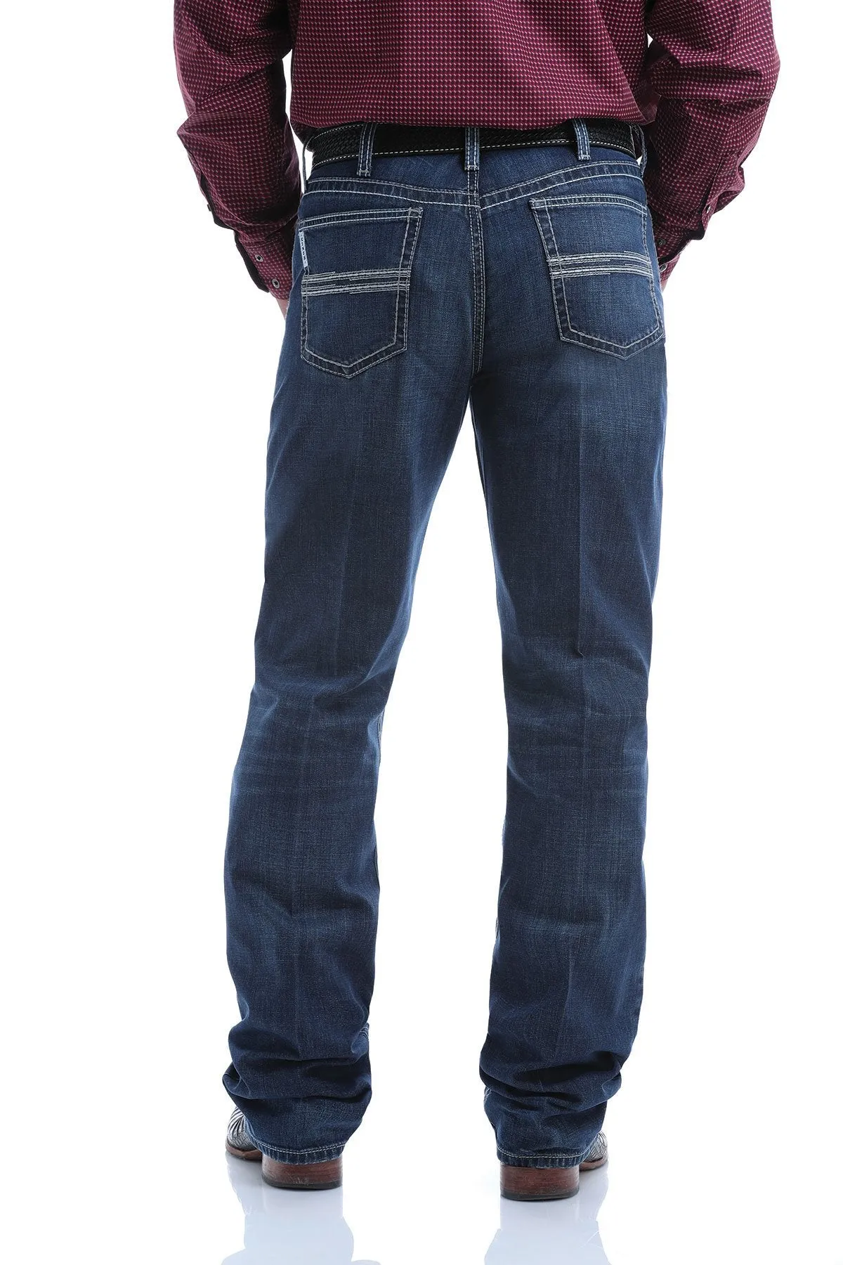 MENS DARK STONE ARENAFLEX WHITE LABEL JEAN