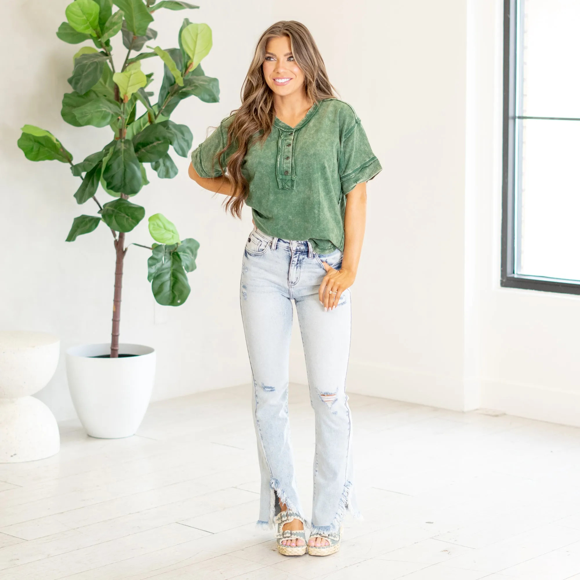 Niamh High Rise Bootcut