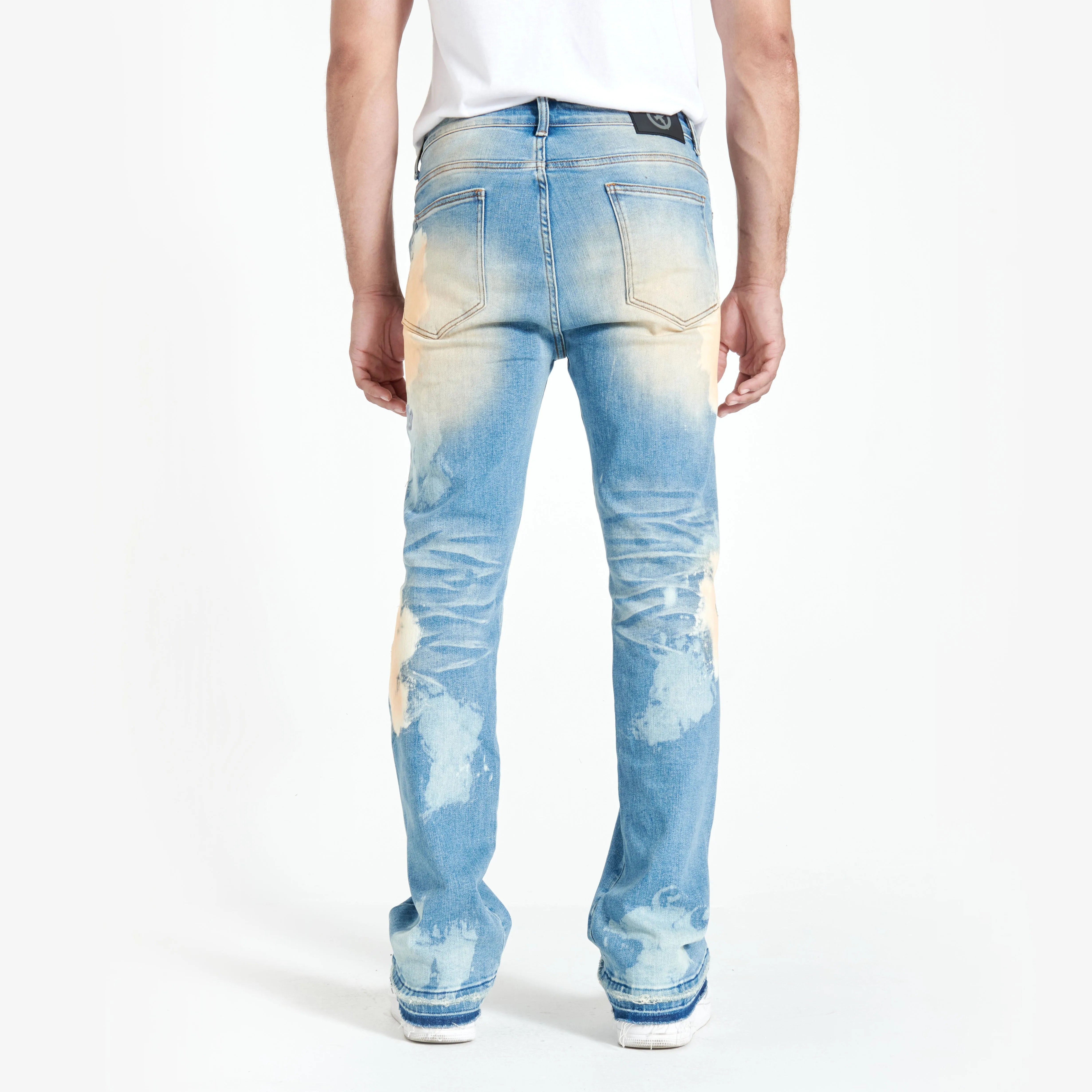 RINGO STACK DENIM (AGED BLUE VINTAGE)