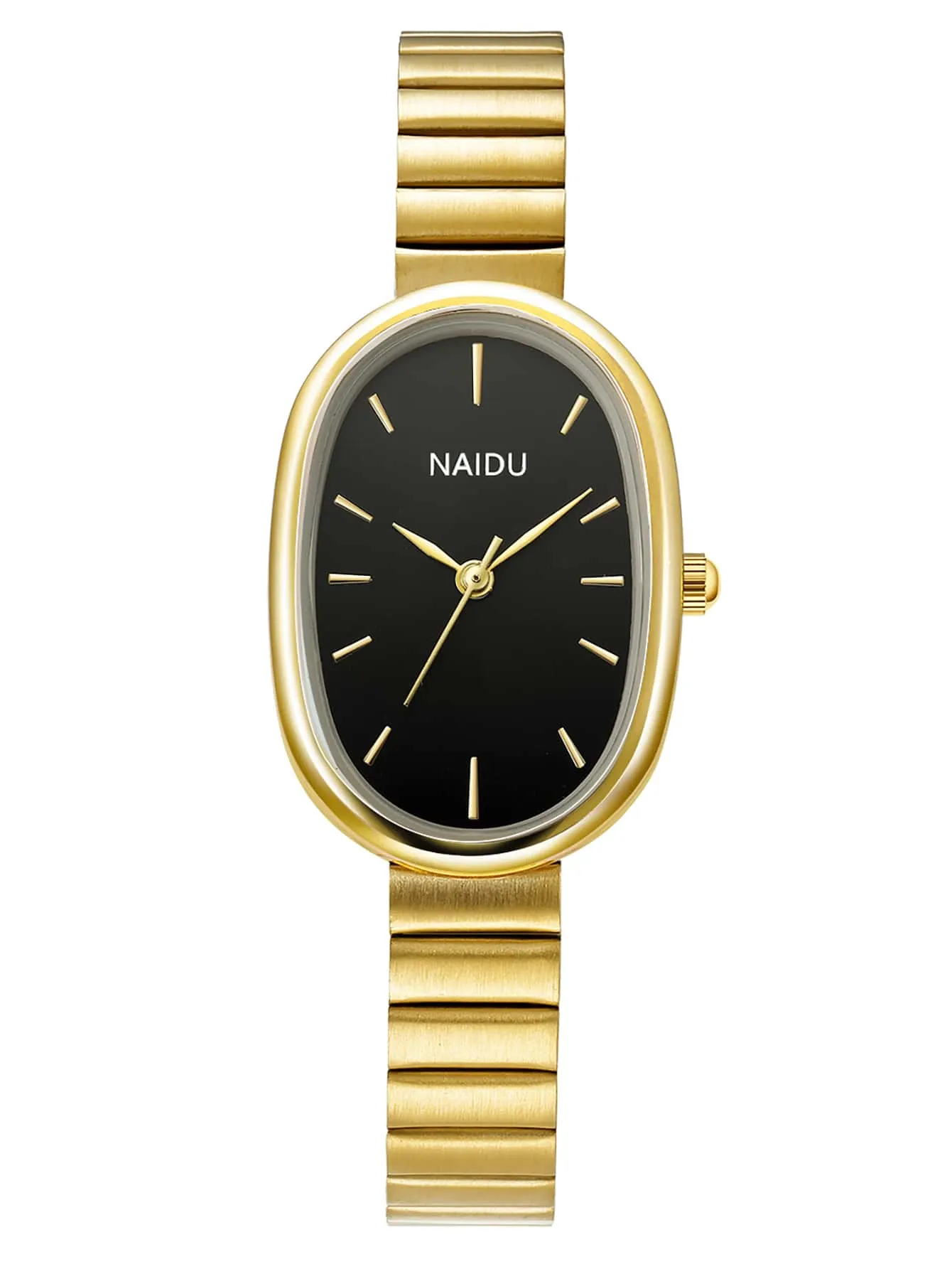 Round Minimalist Quartz Watch - Black- FD ⚡