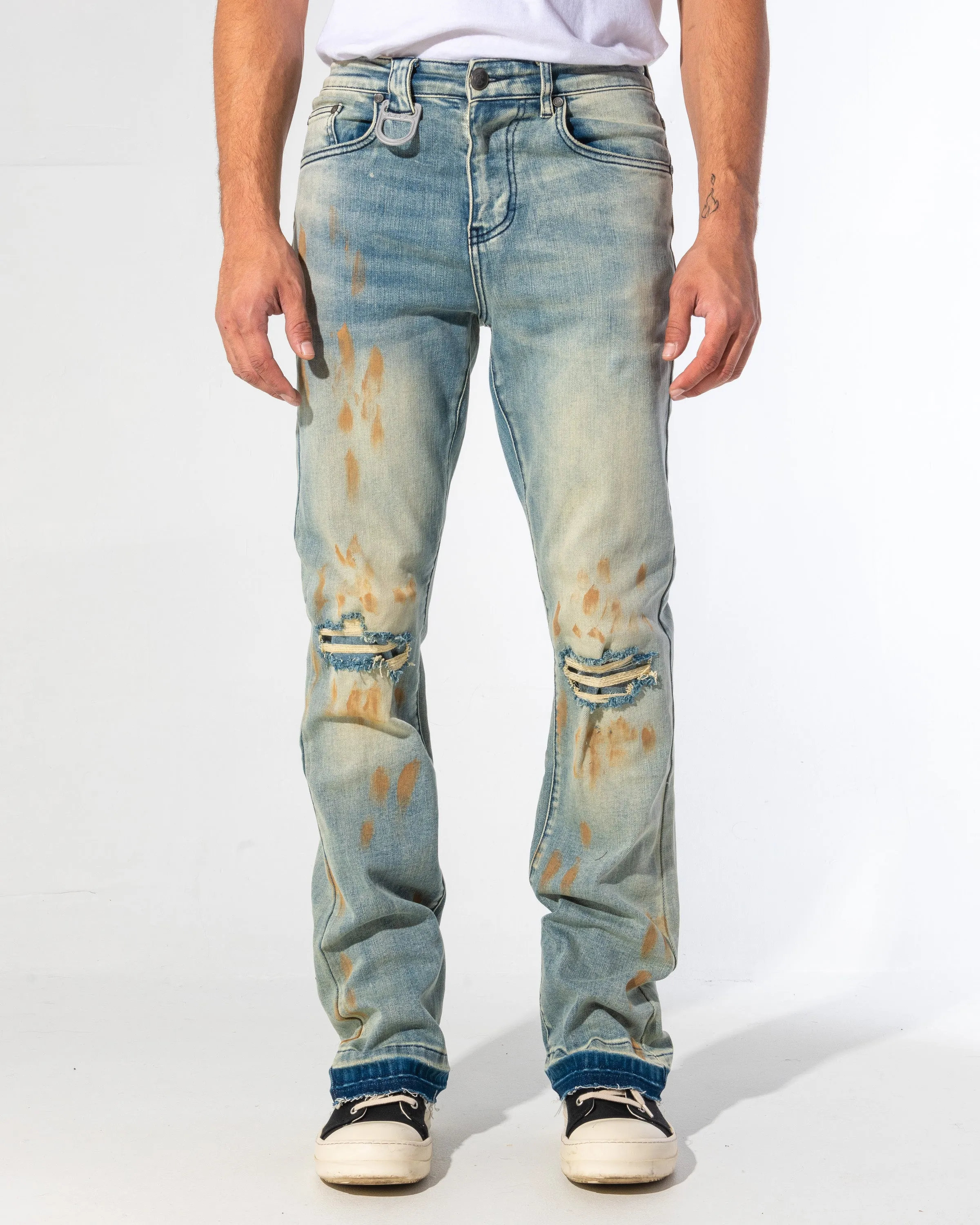 WYATT DENIM (BRUSHED BLUE/VINTAGE WASH)